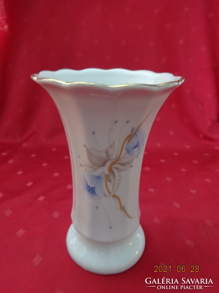 Wunsiedel Bavaria német porcelán váza, magassága 17 cm. Vanneki!