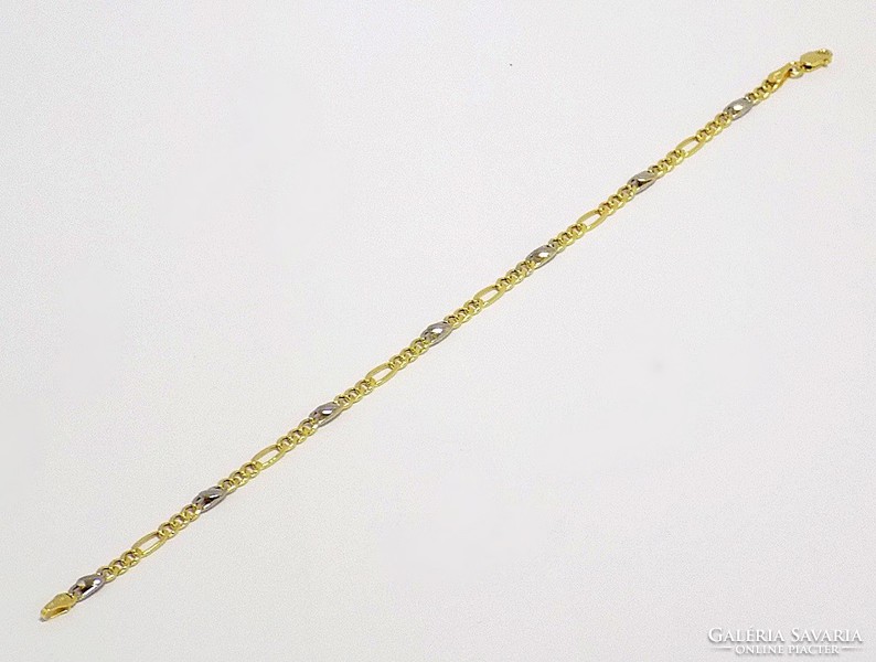 Yellow and white gold pancer bracelet (zal-au99395)