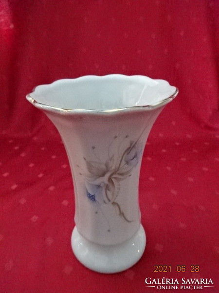 Wunsiedel Bavaria német porcelán váza, magassága 17 cm. Vanneki!