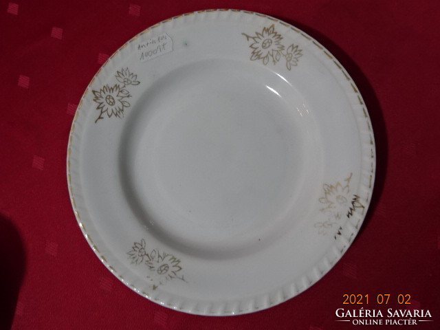 German porcelain, antique cake plate, diameter 19 cm. Marking 72. Vanneki!