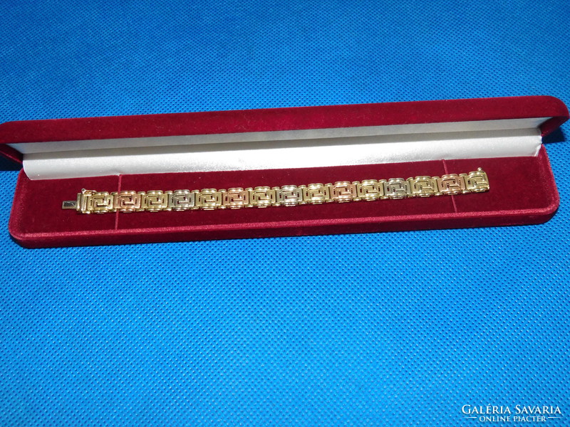 Gold Multicolor 14k Women's Bracelet 16.9 Gr