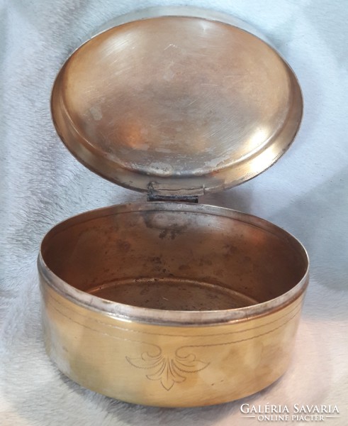 Antique silver-plated bonbonier, box, box
