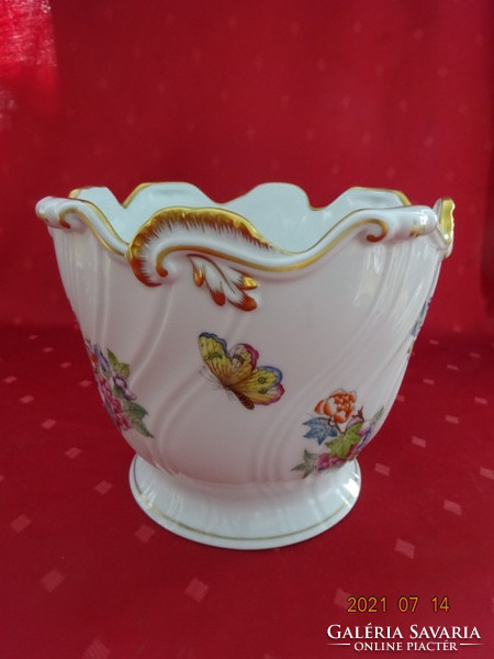 Herend porcelain, caspo with Victoria pattern, height 16 cm. He has!