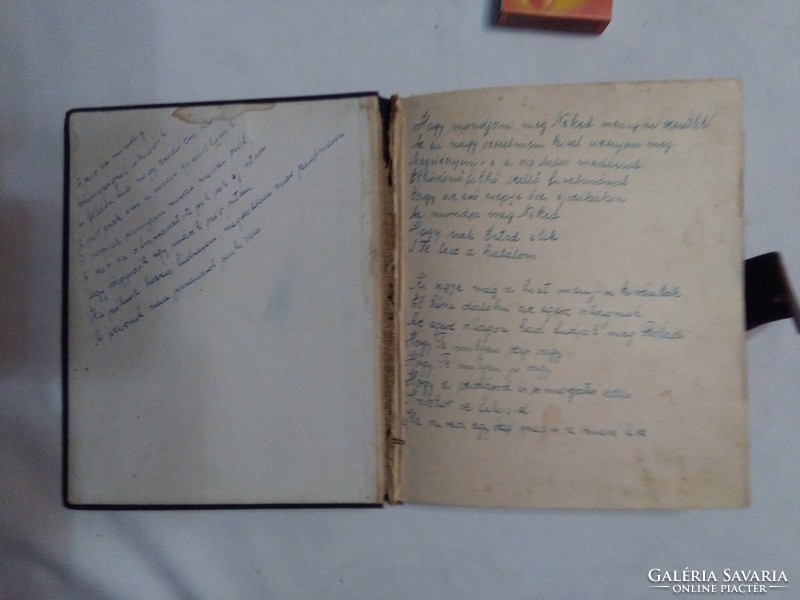 Retro napló - írott és nyomtatott dalszöveg gyűjtemény hagyatékból