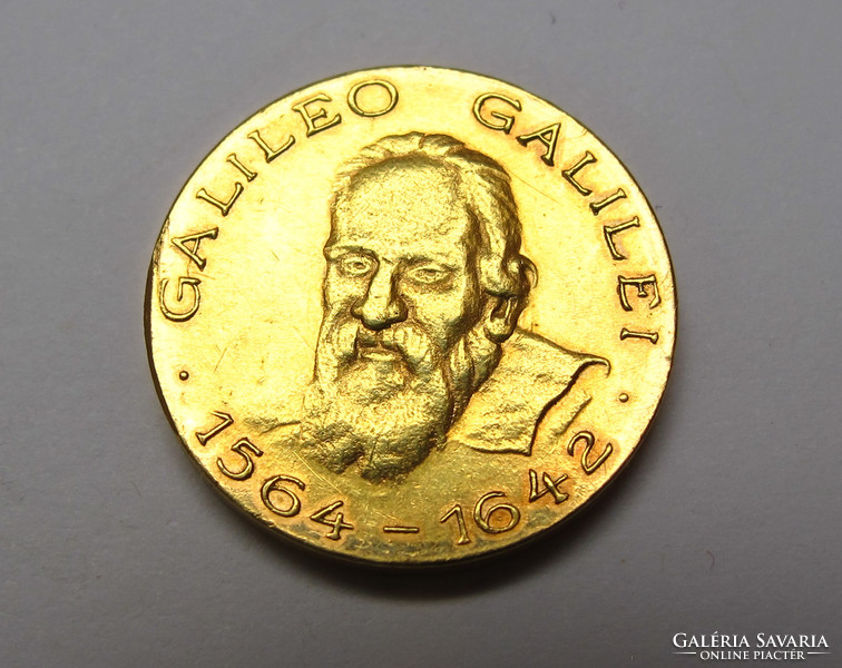 Galileo Galilee commemorative medal.