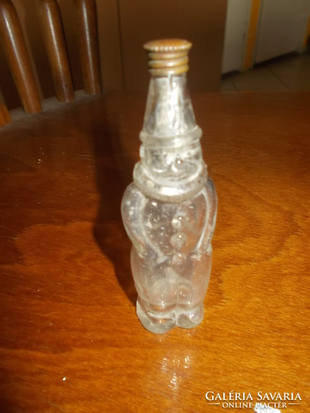 Tiny clown shaped perfume bottle 9.5cm