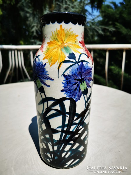 Retro flower vase, 29 cm