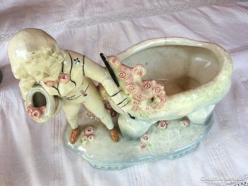 Seller-faience-with mold number-Austrian - between 1880-1920