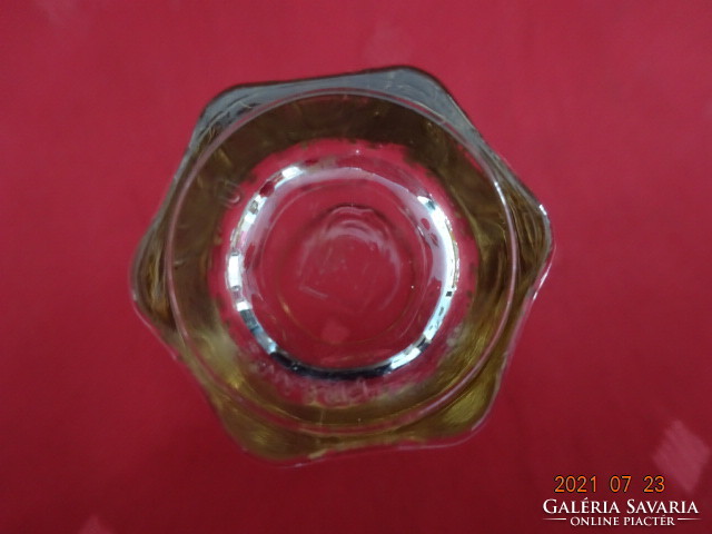 Liqueur glass cup, gold rim, height 5.5 cm. He has!