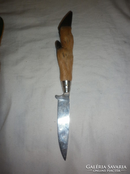 Pata markolatos dísz kés tokjával