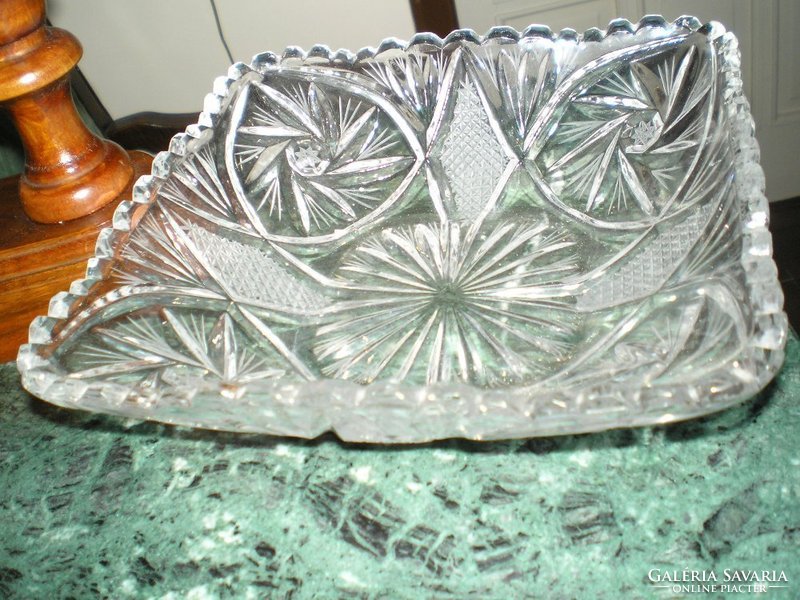 Heavy crystal bowl, excellent