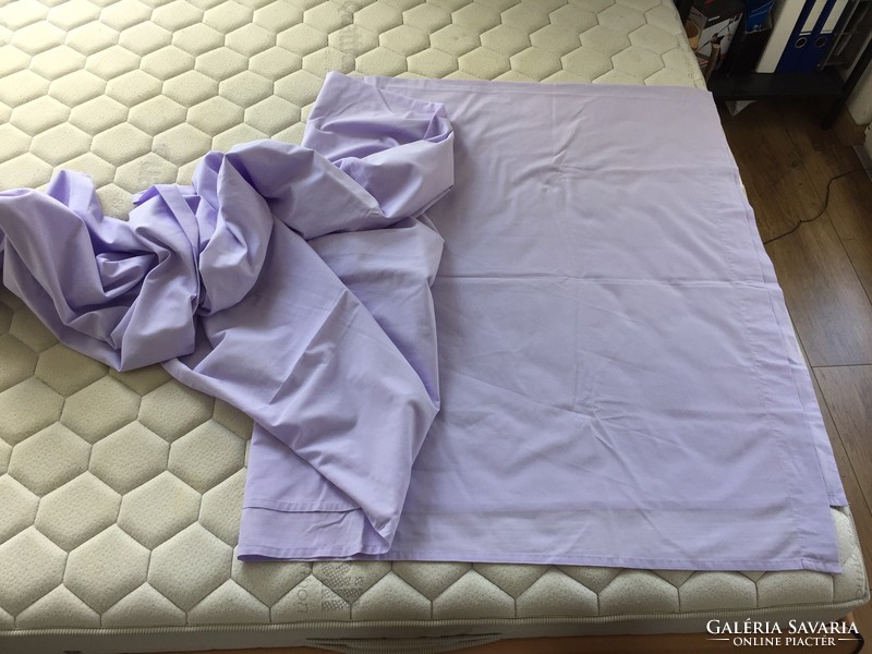 Halvány levendula színű nyári ágytakaró, vagy lepedő 173 x 252 cm
