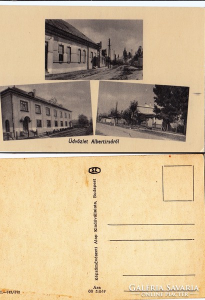 Albertirsa részletek kb 1950 RK Magyar Hungary