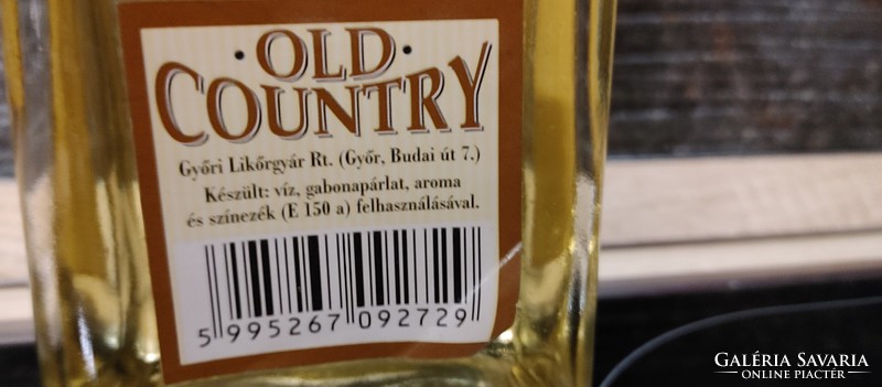 OLD COUNTRY  Bourbon Whisky   00.04.04.    40%V/V    0,7 l