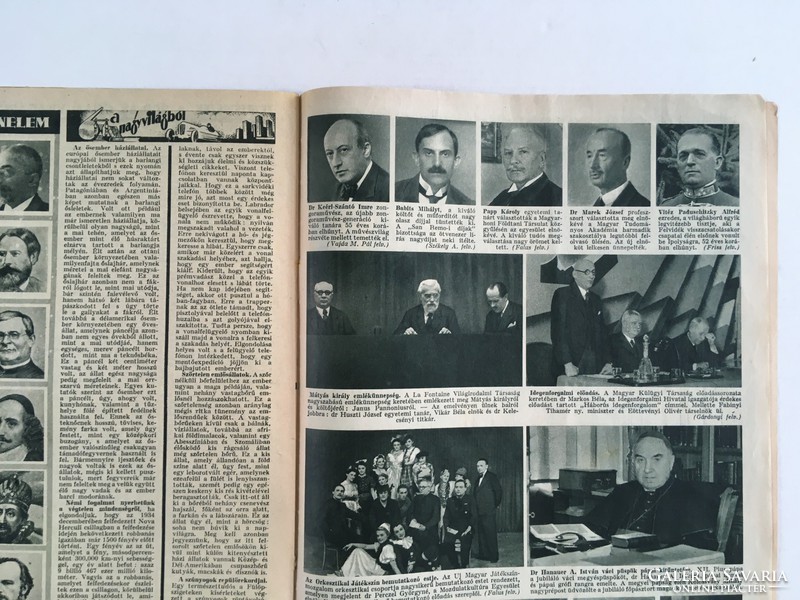 Tolnai Világlapja, 42. évfolyam 10. szám, 1940. március 6. - címlapon: Franklin D. Roosevelt