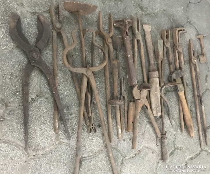 That's all?! For a museum!!! 120-year-old horseshoe tools!