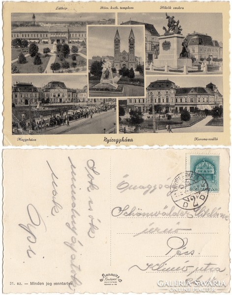 Nyíregyháza részletek kb1935 RK Magyar Hungary