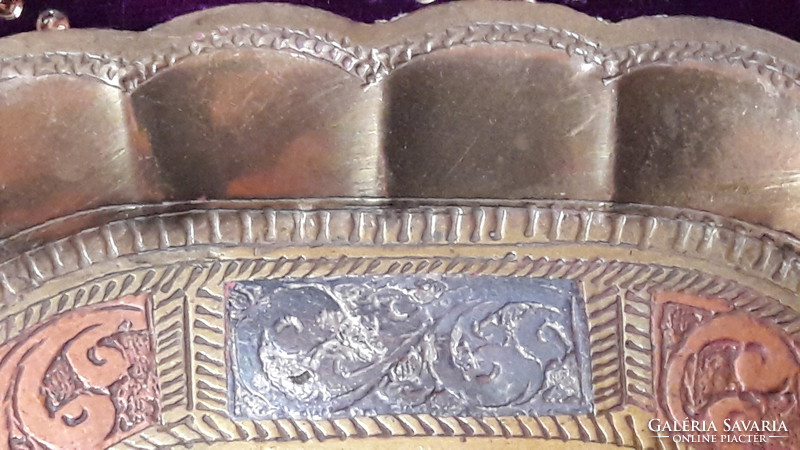 Copper elephant tray, small tray