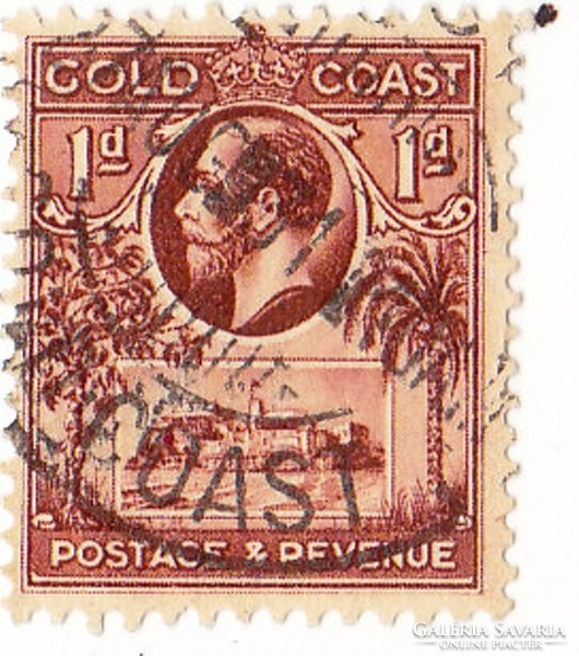 Aranypart forgalmi bélyeg 1928