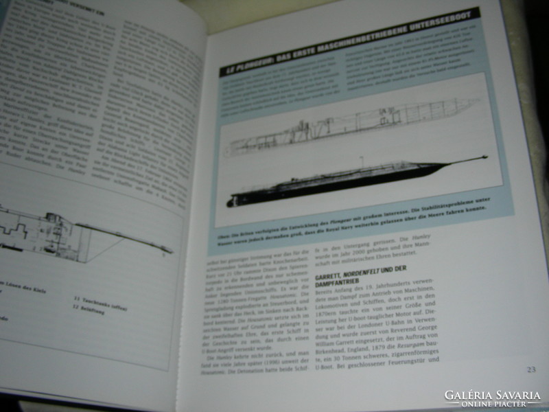 Submarines book in German