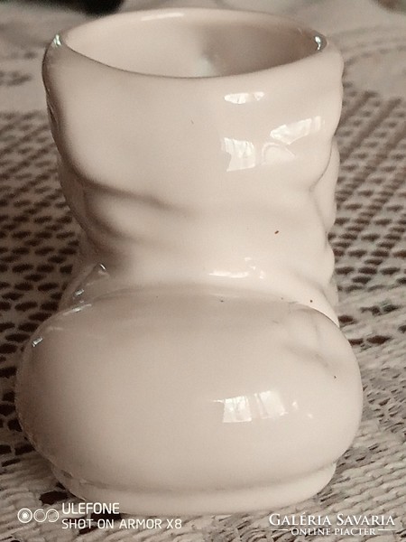 Tündéri mini bakancs kerámia csésze