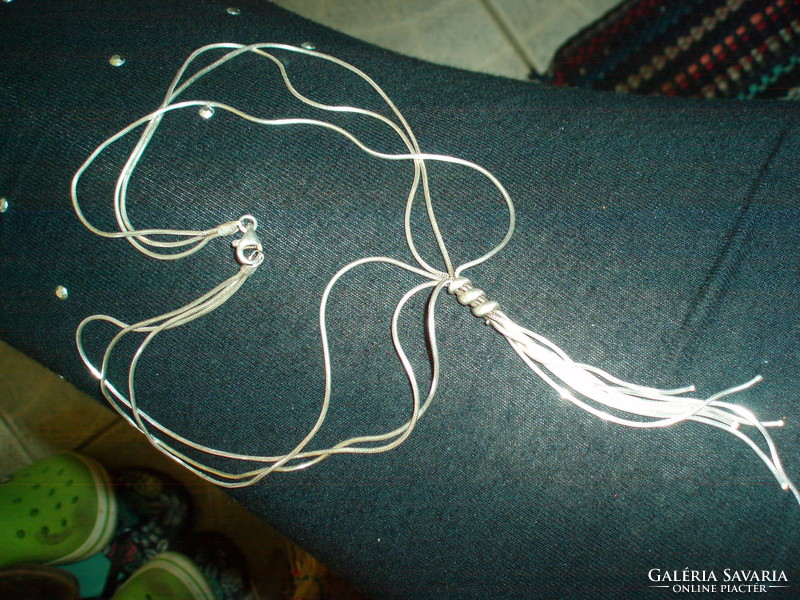 Vintage Italian silver necklaces