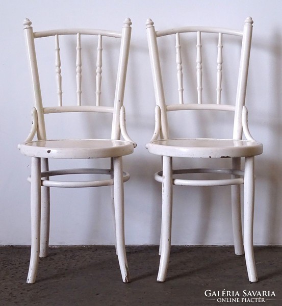 1F687 Antik szecessziós jelzett MUNDUS szék pár