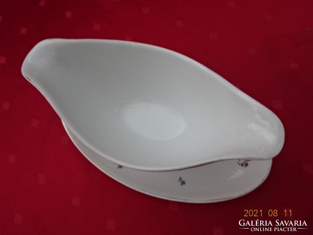 Granite porcelain sauce bowl with coaster. Length 22 cm. He has! Jokai.