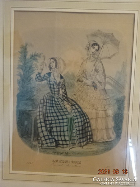Le hongrois journal des domes - pictures of Hungarian fashion in 1848. 35. Image. He has.