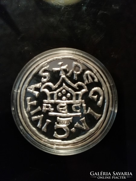 Szent István „Lancea Regis” ezüstdénárja
