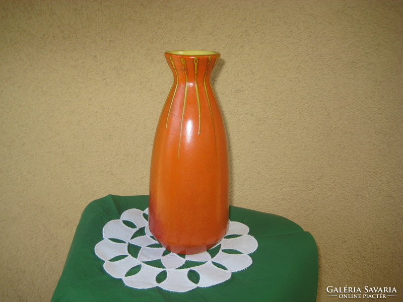 Tófej retro vase from the 60s, 24 cm
