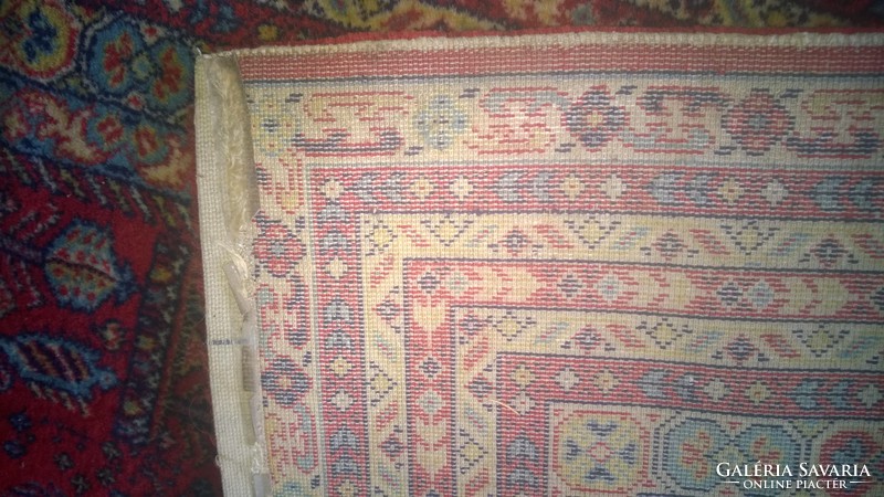 Antik iráni  szőnyeg  - hagyományos szinek és motívum161x77 cm