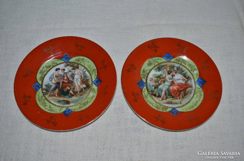 2 pcs Victoria altwien plates (dbz 0095)