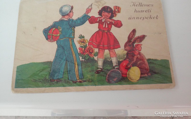 Húsvéti képeslap 1930-as évekből