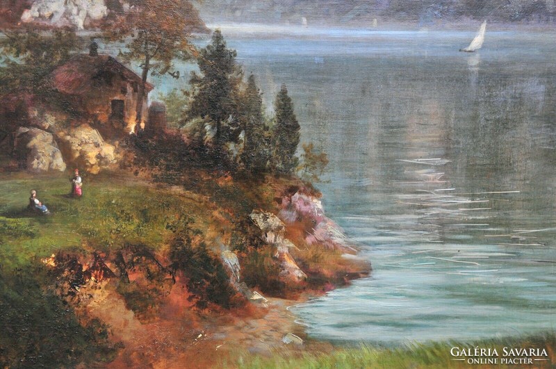 Brodszky Sándor  (Tóalmás, 1819-1901, Budapest), Traunsee