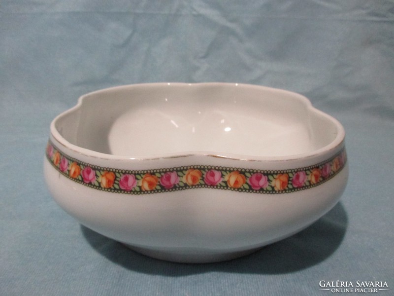 A special shaped rose serving bowl