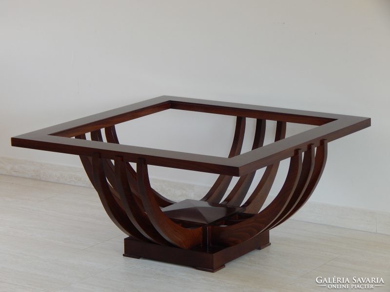 Coffee table with gondola legs [b - 33]