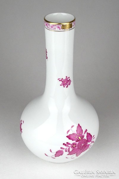 1F618 Lila Apponyi mintás nagyméretű Herendi váza 22 cm