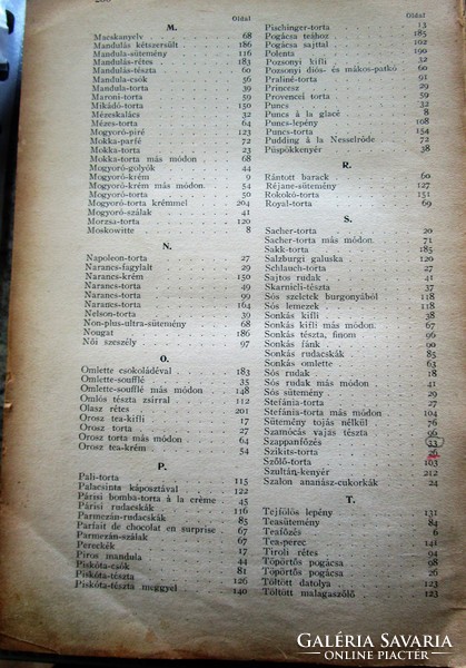 Anna Tutsek: Katóka cookbook 1913 cookbook confectionery gastronomy
