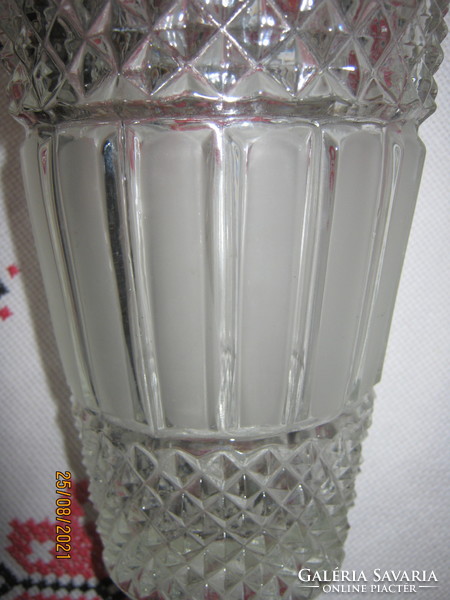 Régi  üveg váza