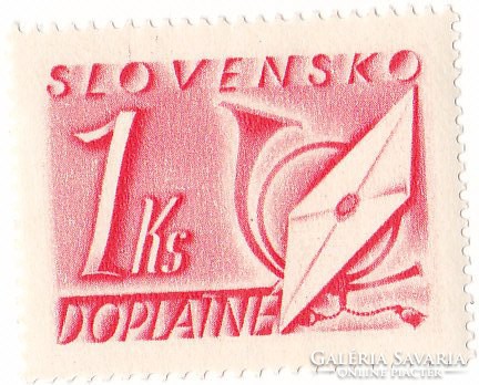 Szlovákia portó bélyeg 1942