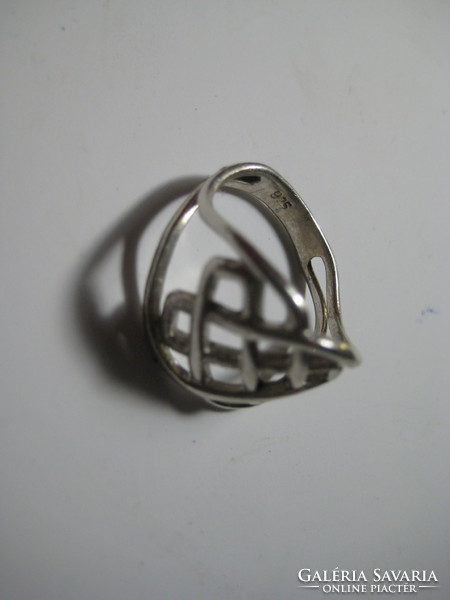 Sterling silver ring, 925