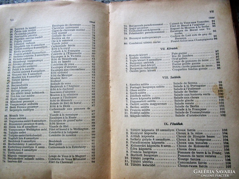 Mrs. Balás Sándorn Csikvacsárcsi: The Book of Hungarian Housewives 1914 cookbook László Darvas ex libris