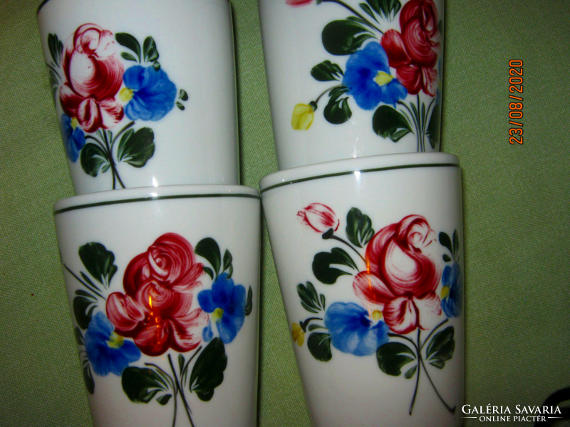 4 Lilien Alpenflora glasses