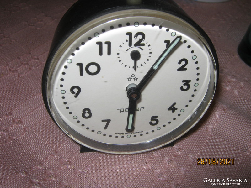 Peter table clock retro alarm clock alarm clock