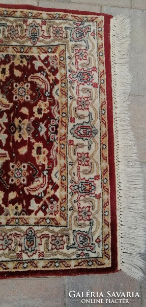 Hand-knotted Iranian herati rug in beautiful condition. Negotiable!