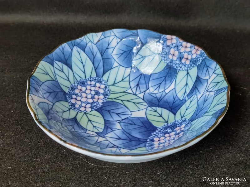 Vintage arita Juzan Gama japán porcelán tálka, csésze