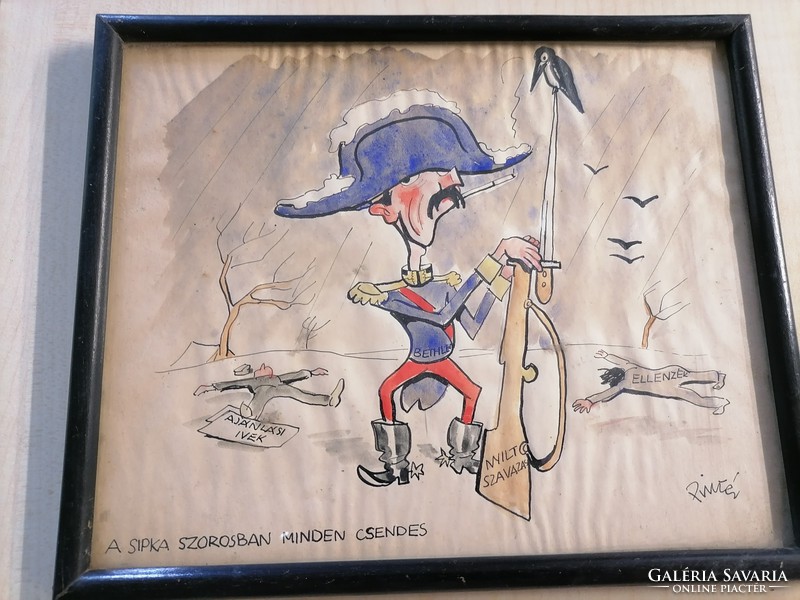Pintér Jenő - politikai karikatúrák