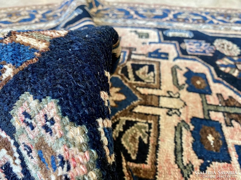 Antique Iranian Hamadan Persian carpet 210x136