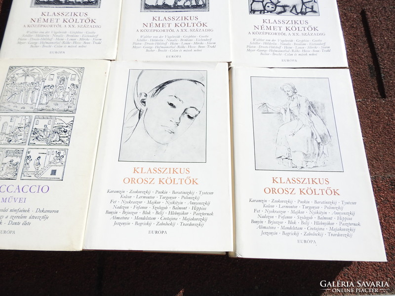 Klasszikus művek : orosz - német - Boccaccio művei